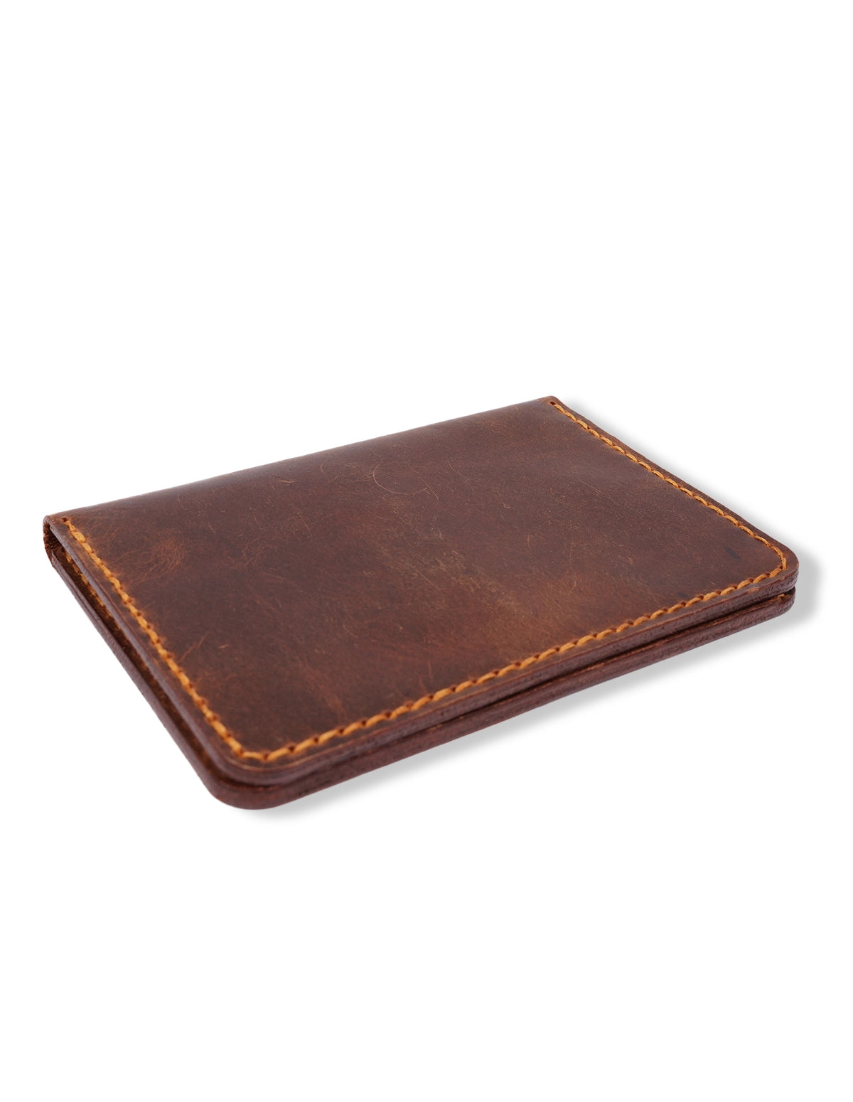 Men’s Brown Leather Card Holder – Minimalist Design