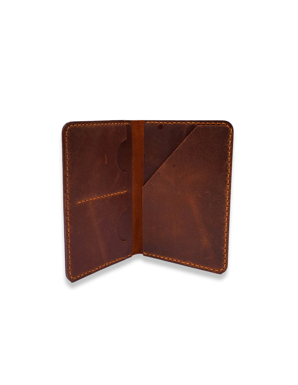 Men’s Brown Leather Card Holder – Minimalist Design