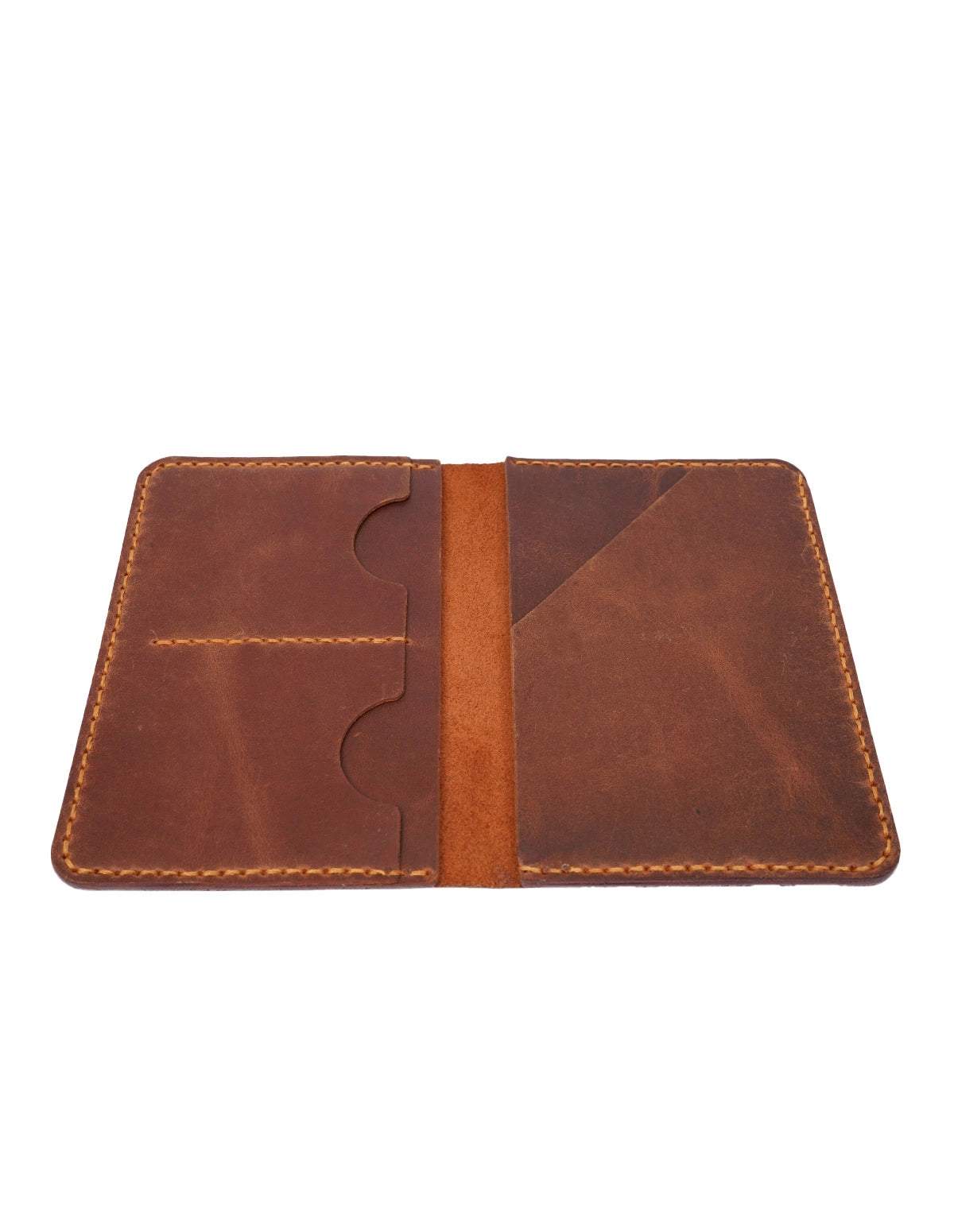 Men’s Brown Leather Card Holder – Minimalist Design