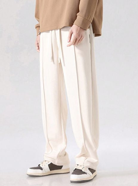 Fawn Flex Relaxed Fit Trousers – beige