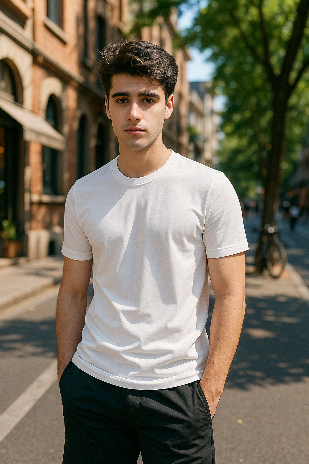 Classic White T-Shirt β Regular Fit