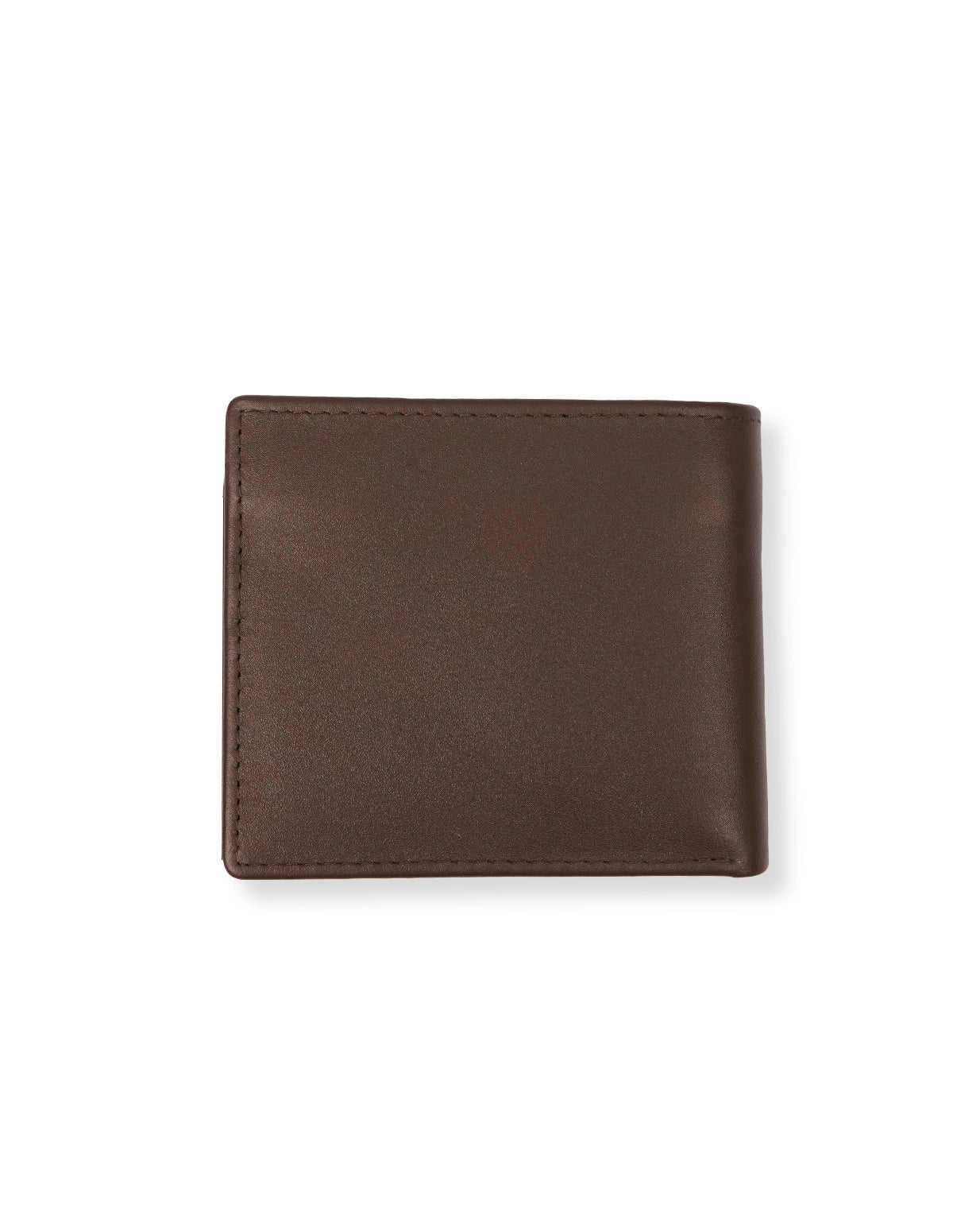 Cow Leather Wallet Brown – Trifold with Multiple Card Slots