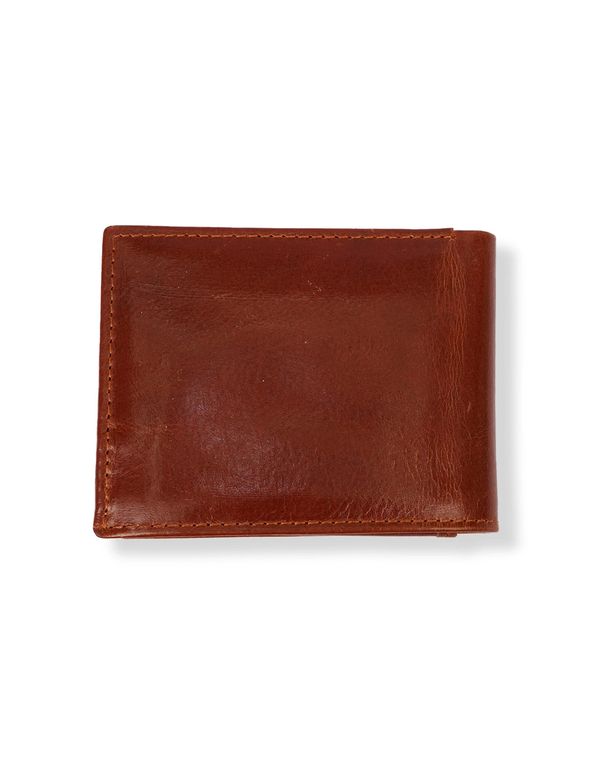 Leather Wallet Tan – Distressed Bifold