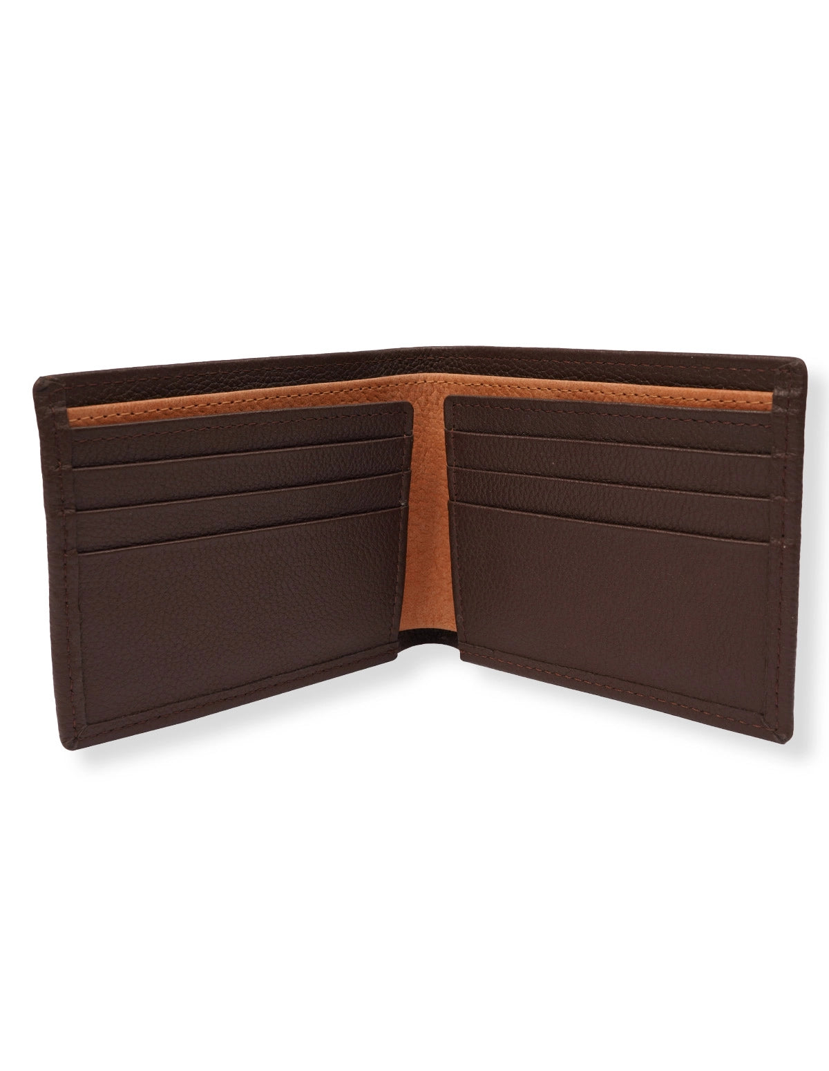 Cow Leather Wallet - Brown