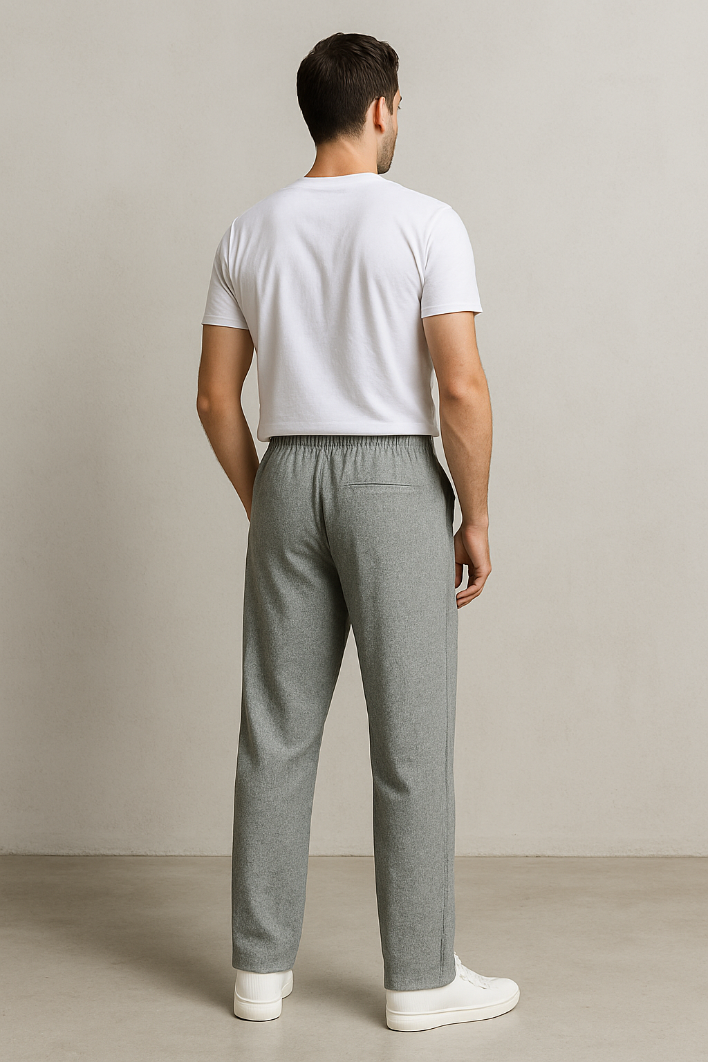 Silver Drift Trousers - Light Grey
