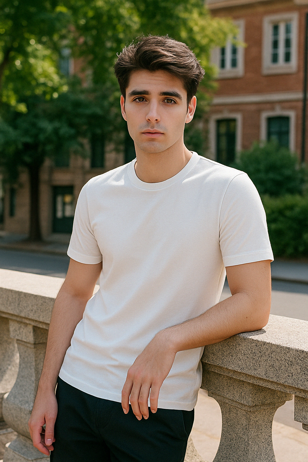 Classic White T-Shirt β Regular Fit