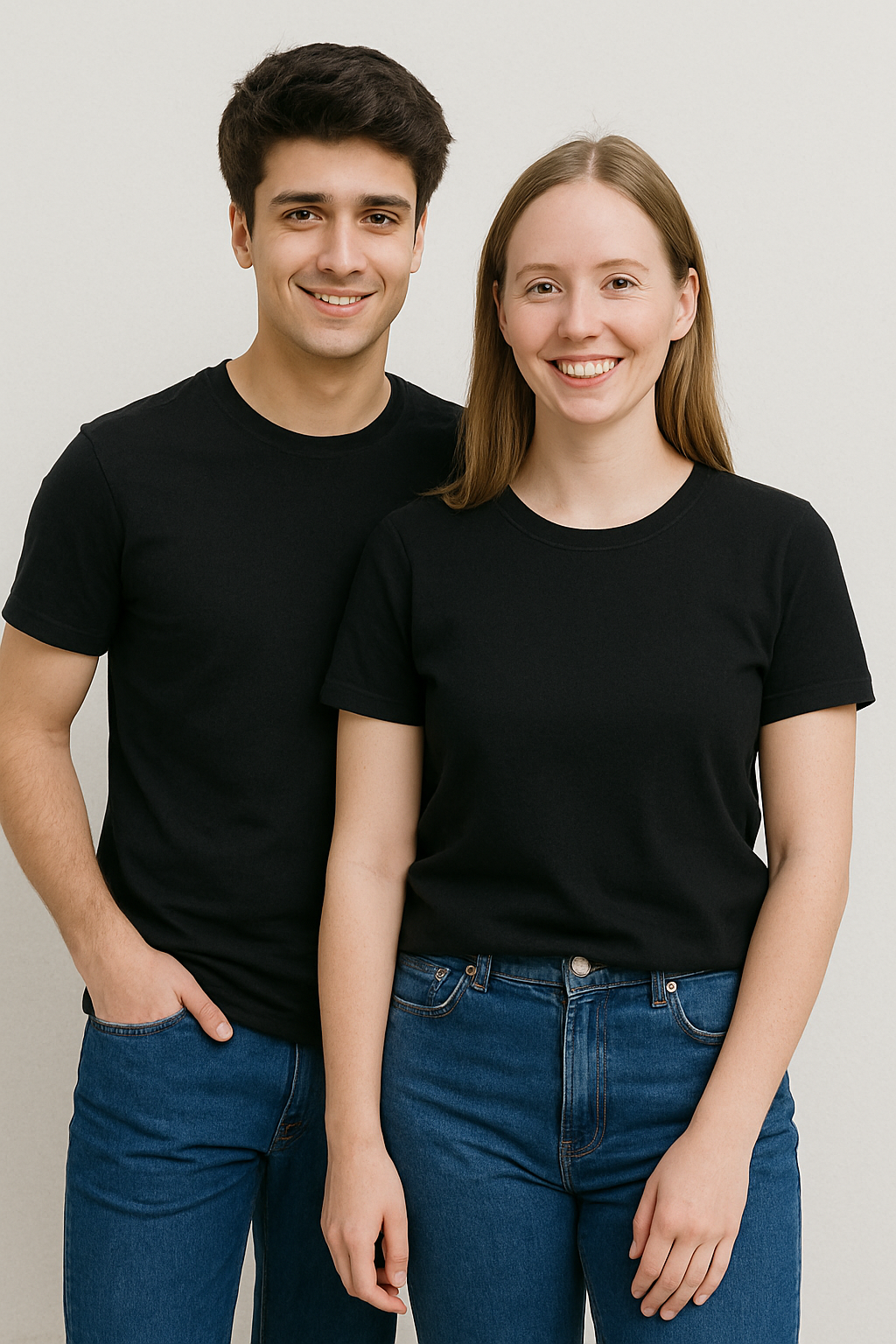 Basic Black T-Shirt – Regular Fit