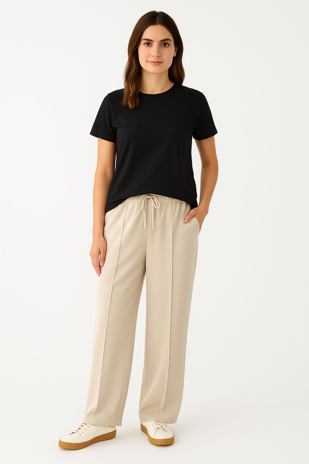 Basic Black T-Shirt – Regular Fit