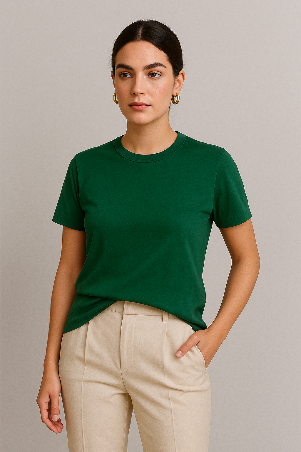 Emerald Green T-Shirt – Regular Fit