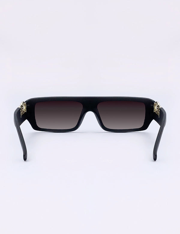 009-Cartier Jaguar Trendy Sunglasses - Black