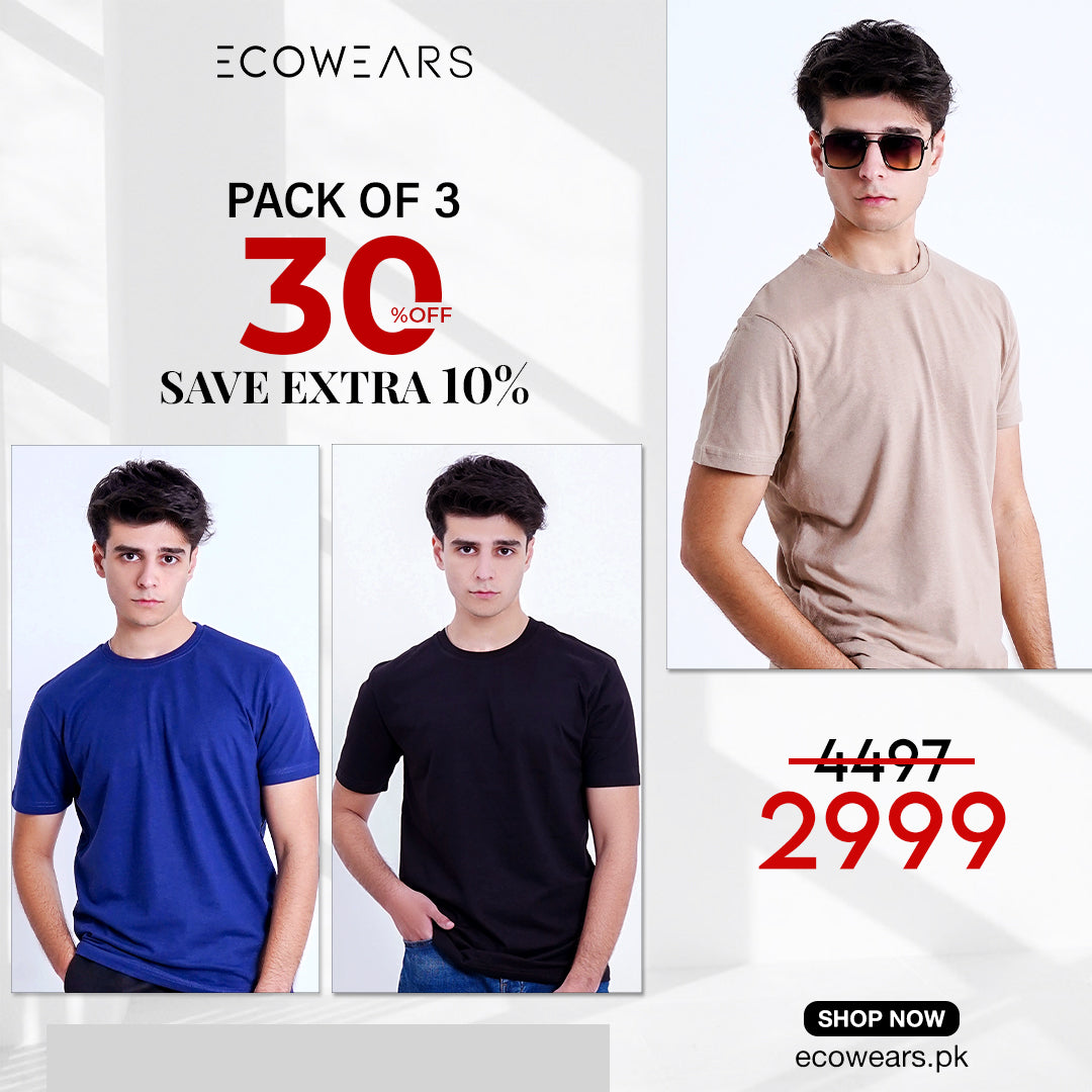 Pack of three