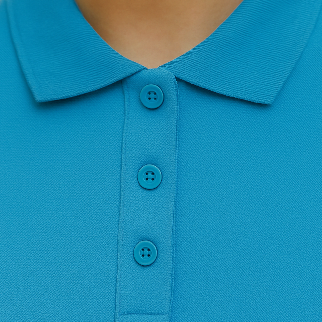 Polo with Slim-Sky Blue