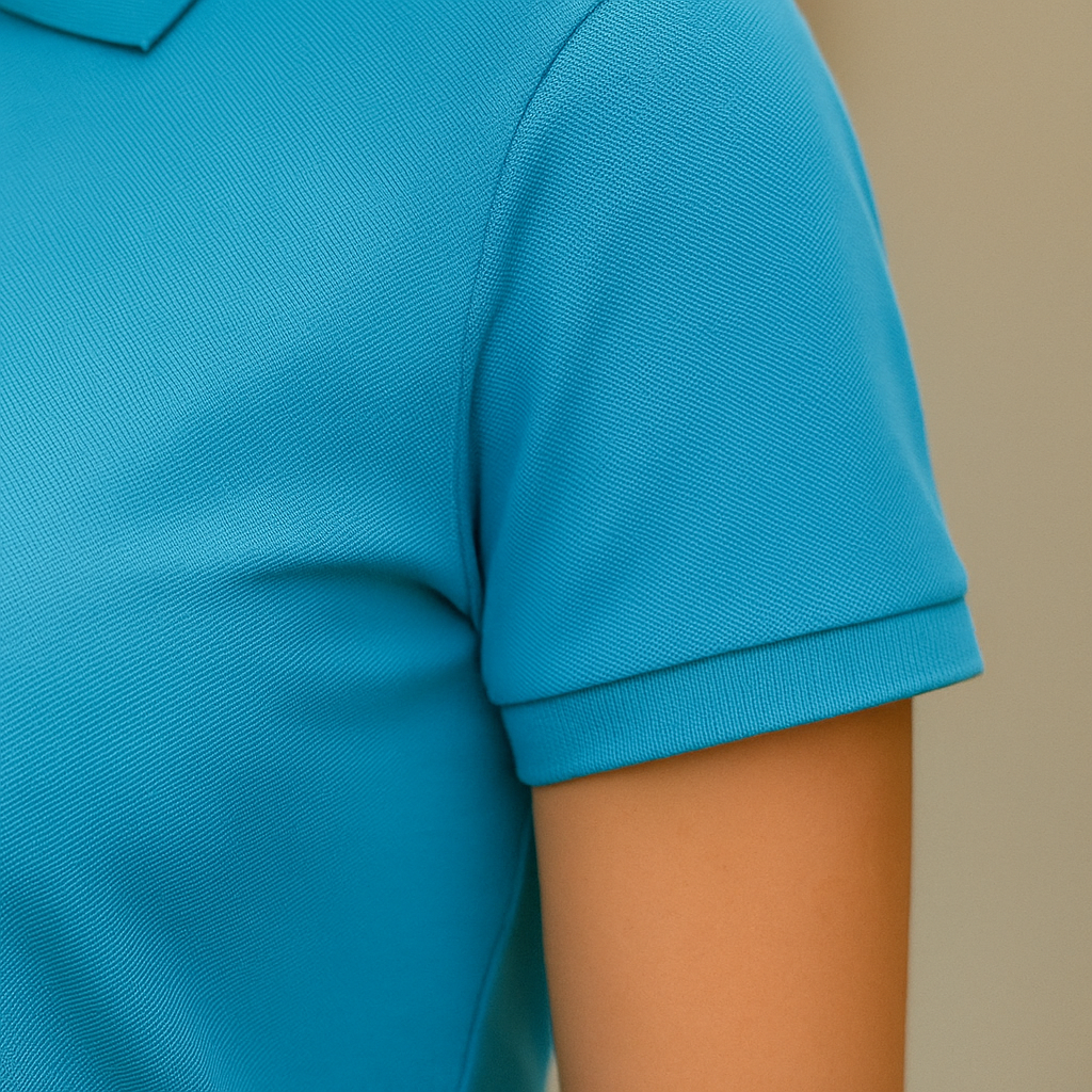 Polo with Slim-Sky Blue
