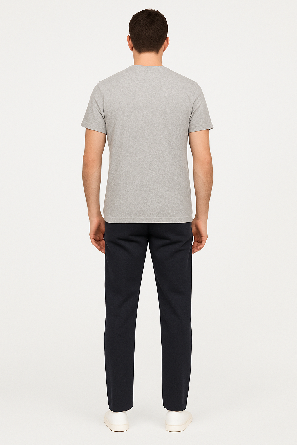 PowderCore Athletic Tee – Heather Gray