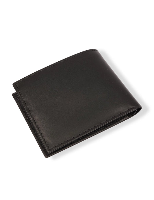 Cow Leather Wallet Black – Everyday Carry with Soft Finish