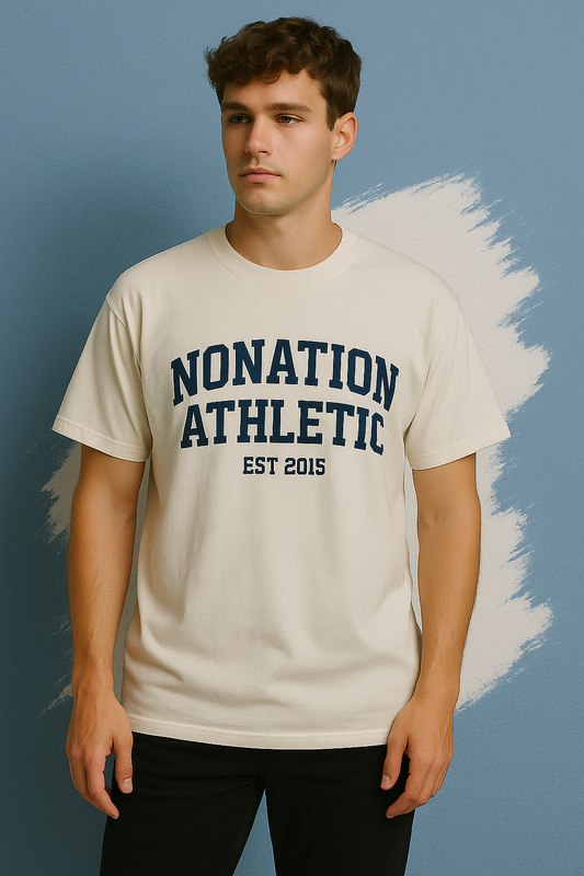 “Varsity Legacy Tee – Cream Edition”