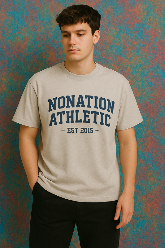 PowderCore Athletic Tee – Heather Gray