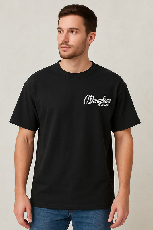 Men’s Down-Shoulder Cotton T-Shirt